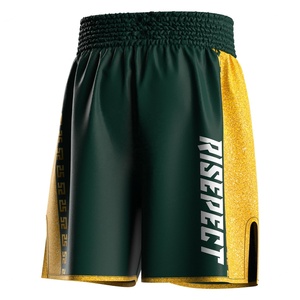 Pantalones Cortos de Boxeo Premium para Luchadores, Material Ligero y Transpirable, Costuras Reforzadas, Impresión por Sublimación Sin Límite - Product Image 3