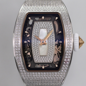 Reloj Mecánico de Diseño para Mujer, con Incrustaciones de Diamantes, de Alta Calidad, Tendencia de Moda 2025, Nuevo y en Oferta - Product Image 2