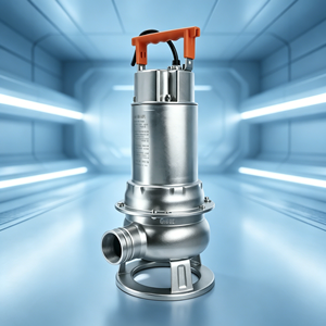 <span class=keywords><strong>Pompe</strong></span> submersible manuelle en acier inoxydable QWK, non automatique, <span class=keywords><strong>sans</strong></span> <span class=keywords><strong>flotteur</strong></span>, connexion à bride, pour eaux usées - Product Image 5