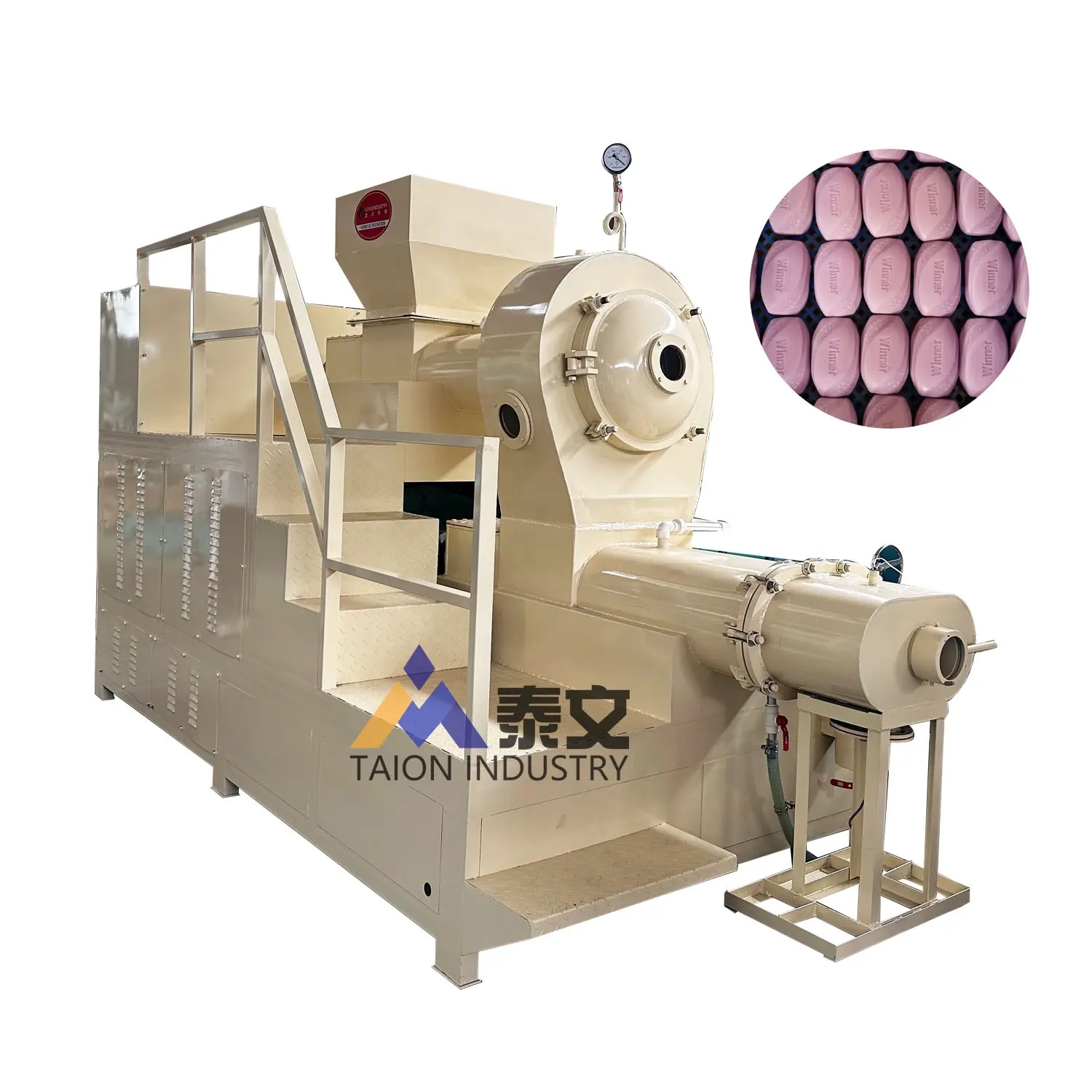 Made-In-China Liquid Soap Making Machine/bar Soap Making Machine/soap Press Machine Price