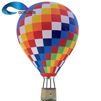 Ballons publicitaires gonflables géants personnalisés en forme d'animaux de dessin animé, modèles de montgolfières flottantes
