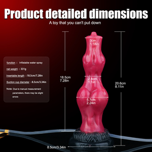 YOCY di alta qualità fantasia cavallo Dildo di eiaculazione Dildo con gonfiabile Squirting fantasia Dildo per coppia amore - Product Image 6