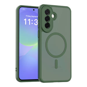 Funda Transparente para Teléfono Móvil <span class=keywords><strong>Samsung</strong></span> Galaxy A07 A17 A27 A37 A57, Transparente, Esmerilada, Semitransparente, con Protección para la Lente - Product Image 1
