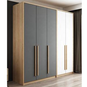 ตู้เสื้อผ้าสไตล์โมเดิร์นราคาประหยัด ตู้เสื้อผ้าห้องนอนน้ำหนักเบา ตู้เสื้อผ้าแบบพกพา ตู้เสื้อผ้าบานเลื่อนพร้อมประตู - Product Image 5