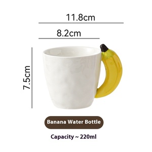 All'ingrosso Design creativo del fumetto <span class=keywords><strong>tazze</strong></span> di <span class=keywords><strong>porcellana</strong></span> <span class=keywords><strong>dipinte</strong></span> <span class=keywords><strong>a</strong></span> <span class=keywords><strong>mano</strong></span> modello di Banana mela lavastoviglie microonde <span class=keywords><strong>tazze</strong></span> di caffè per la casa - Product Image 6