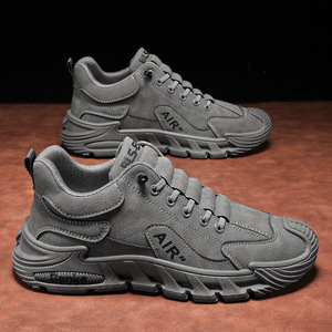 Chaussures de sécurité grande taille 2026 Automne – Baskets de course polyvalentes en maille respirante pour hommes, décontractées et faciles à enfiler pour l'extérieur - Product Image 1