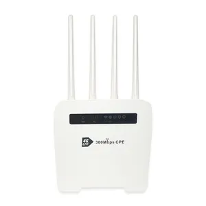 Mobile senza fili portatile 4G con il Router di gioco 300mbps di Internet della casa di impresa di WIFI della lunga autonomia della banda doppia della carta Sim Lte