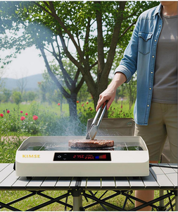 Plaque de cuisson électrique multifonction à infrarouge lointain, étanche, pour hôtel, usage domestique et extérieur, garantie 1 an - Product Image 2