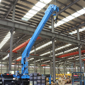 Grúa hidráulica telescópica BOB-LIFT de 3 a 10 toneladas con pluma recta de 19,4 m de alcance, 4 secciones, motor de engranajes y rodamientos. - Product Image 1