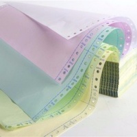 Papel NCR para Recibos Confidenciales, Precio de Fabricante, Papel Autocopiativo de 2 Partes, Papel de Colores