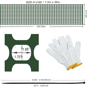Cam nhựa lưới an toàn giao thông cách ly hàng rào Net cho các trang web xây dựng và đường giao thông bảo trì - Product Image 4