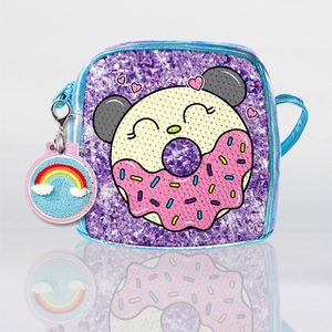 Design personalizzato <span class=keywords><strong>ciambella</strong></span> giocattoli da colorare fai da te per bambini che disegnano kit di scuola con zecchini colorati - Product Image 3