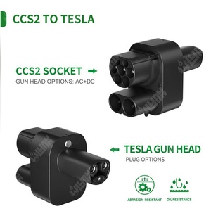 Adattatore di ricarica rapida DC da CCS2 a NACS per connettore UK da 250kW, convertitore per <span class=keywords><strong>Tesla</strong></span> <span class=keywords><strong>Model</strong></span> <span class=keywords><strong>3</strong></span> compatibile con i Supercharger urbani - Product Image 2