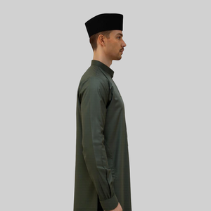 Malaysia Supplier Jubah Women Moden Pleated Hooded Ironless Kain Sejuk Raya 2025 Regular Fit Casual Autumn B2B Ready Stock - Product Image 2