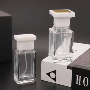 Botella de Perfume Recargable de Vidrio de Alta Calidad de 30ml 50ml, Botella de Muestra de Perfume de Estilo Lujoso para Viajes y Uso Diario - Product Image 3