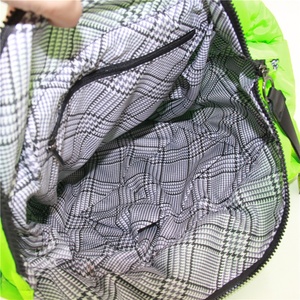Sac à main matelassé <span class=keywords><strong>de</strong></span> grande capacité pour femmes, protection <span class=keywords><strong>de</strong></span> la chaleur, vert, fluorescente, fourre-tout, avec fermeture éclair, durable, - Product Image 5