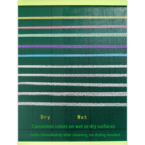 ชอล์กสีขาวและสีต่างๆ แบบละลายน้ำได้ ปราศจากฝุ่น สำหรับอุปกรณ์การเรียน - Product Image 6