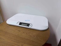 Balance numérique pour animaux OSCAT blanche avec écran LCD rétroéclairé pour petits animaux et colis, équipement médical vétérinaire EX-1GL