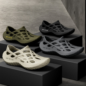 قباقيب مخصصة للرجال صيفية جيدة التهوية ناعمة أحذية حدائق خفيفة الوزن قباقيب إيفا للرجال - Product Image 4