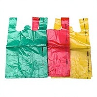 Sacs en plastique personnalisés pour t-shirts, sacs en PE, fabricant de sacs en plastique, sacs à poignée, sacs gilet en plastique, emballage pour le shopping – Vente en gros