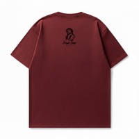 T-shirt ample pour homme en coton tricoté de haute qualité, style hip-hop, imprimé DTG, peint à la main, graffiti, délavé à l'acide, effet soleil.