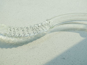 الكبار الجنس لعب كريستال زجاج دسار العصا يوني عصا تدليك تدليك المهبل الصولجانات 25 سنتيمتر - Product Image 4