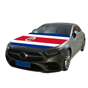 Funda para Capó <span class=keywords><strong>de</strong></span> <span class=keywords><strong>Coche</strong></span> con Bandera <span class=keywords><strong>de</strong></span> Costa Rica, Funda para Motor <span class=keywords><strong>de</strong></span> <span class=keywords><strong>Coche</strong></span> con Bandera, Venta Directa <span class=keywords><strong>de</strong></span> Fábrica <span class=keywords><strong>de</strong></span> Tela Elástica Personalizada al por Mayor - Product Image 2