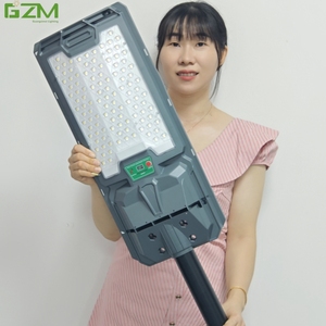 Đèn đường năng lượng mặt trời đèn sân ngoài trời mới nông thôn cảm biến chuyển động tất cả trong một thiết bị chiếu sáng công suất cao chống mưa - Product Image 1