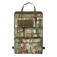 Organisateur de siège de voiture extérieur, imperméable, en Oxford, durable, pratique, décontracté, portable, avec cadre externe, tactique, modulaire MOLLE