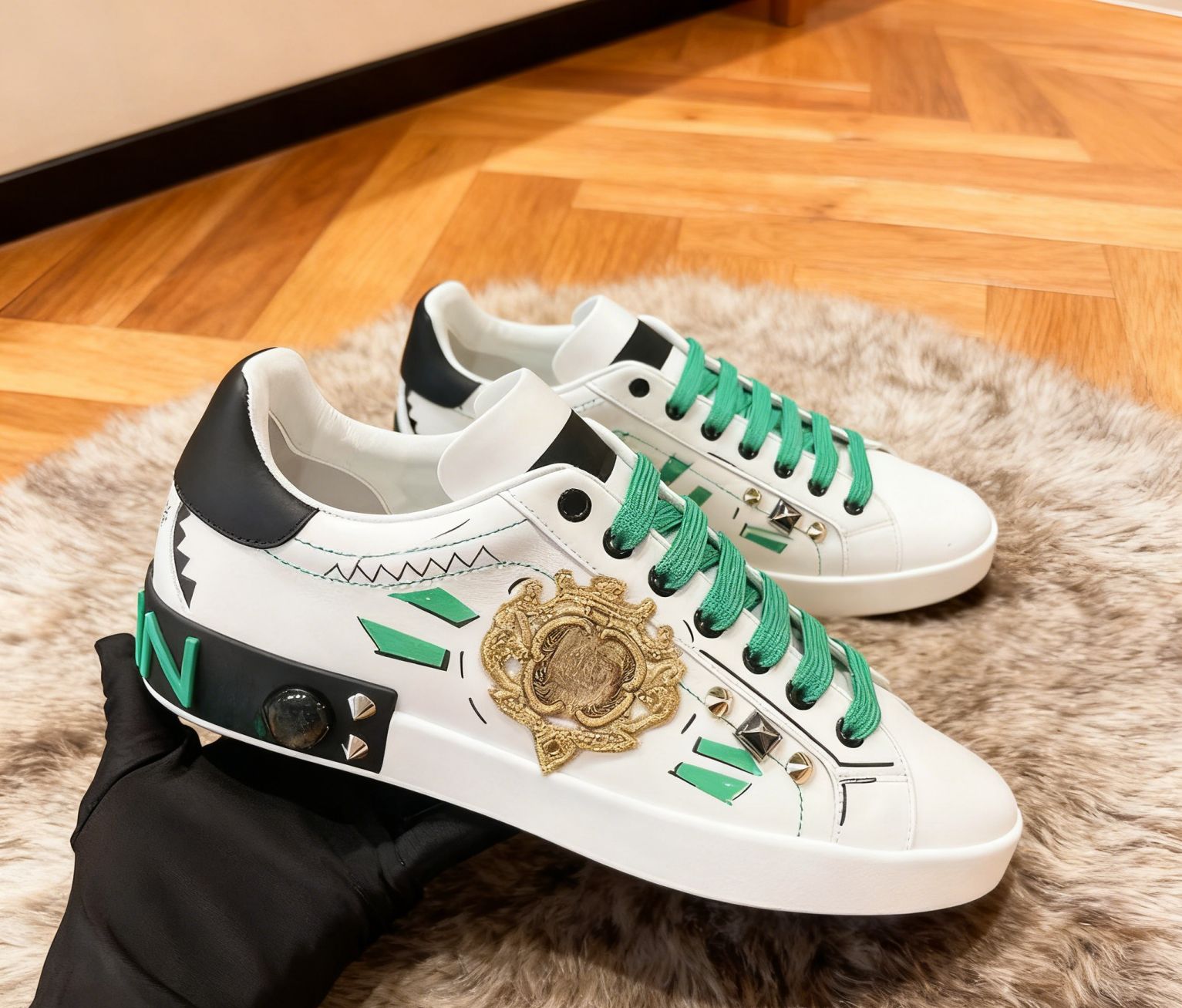 สีเขียว