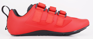 Newly design Red colorways 3 <b>Velcro</b> <b>straps</b> OEM custom logo durable TPU sole Unisex outdoor rowing shoes for rowing training - Product Image 3