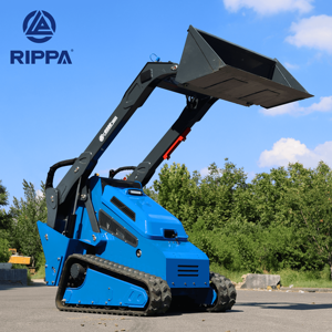 मुफ्त शिपिंग सस्ता 0.8टन 1 टन 2टन मिनी स्किड स्टीड लोडर डीजल इंजन मिनी लोडर कॉम्पैक्ट ट्रैक लोडर - Product Image 5