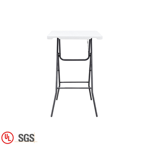 <span class=keywords><strong>Table</strong></span> de bar pliante d'extérieur carrée blanche en plastique pour 4 personnes, pour restaurant, <span class=keywords><strong>cocktail</strong></span> - Product Image 2