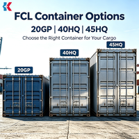 20GP 40HQ 45HQ Seefracht Vollcontainer-Versand aus China FCL Seefracht-Spediteur