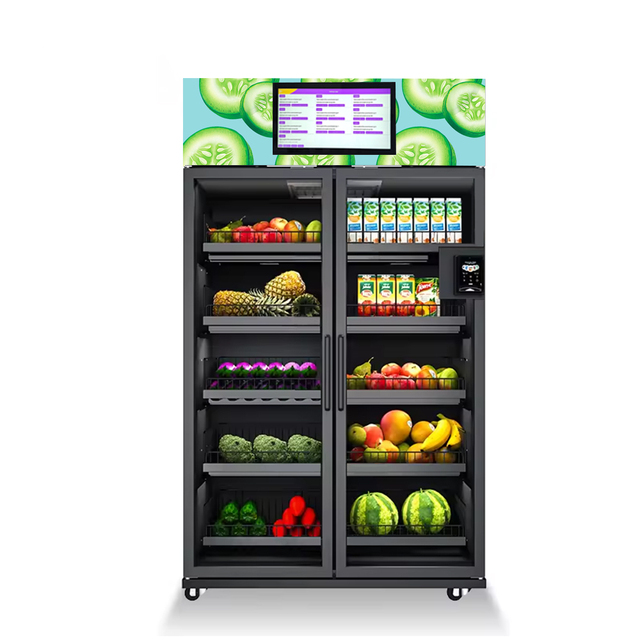 FEISHI Outdoor Fresh Orange Smart Vending Machines Coin and Note Payment Orange Juice Vending Machine