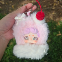 Authentique Lucky Deer Nai Fuzzy Ice Series Frozen Plush Blind Box Collection de jouets tendance faits à la main Cadeau d'anniversaire Hiver 2025 Unisexe