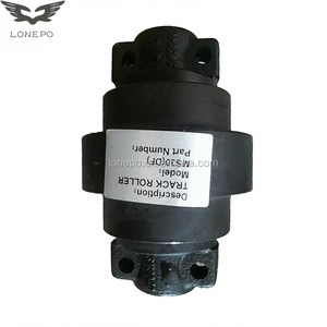 รางเหล็กสำหรับรถขุด <span class=keywords><strong>MITSUBISHI</strong></span> รุ่น MS180 ชุดล้อหน้าอะไหล่ช่วงล่าง วัสดุ 50Mn/40MnB ความแข็งผิว HRC50-56 - Product Image 4