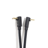 Câble USB Type C à ressort en L 240 W, câble de charge rapide USB C, tressage en nylon, plaqué or, câble USB C coudé 240 W, 2 m