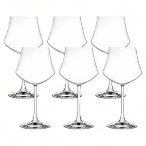 Set di 6 Calici da Vino in Cristallo Eleganti e Brillanti Rcr Ego 33cl per Vino e Champagne Ristoranti - Product Image 1