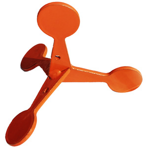 Cán bullseye Súng cao su mangan Thép Màu mục tiêu hộp thép bóng mục tiêu tự động lật mục tiêu không - Product Image 2