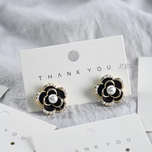 Biểu tượng tùy chỉnh trang sức bông tai hiển thị treo thẻ bao bì các tông Bông tai thẻ - Product Image 2