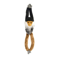 Personnalisé de haute qualité mignon doux animal en peluche longs bras en peluche singe aimant de réfrigérateur