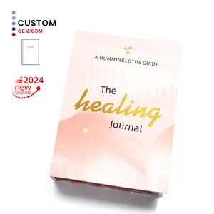 Manufacturer Printing Services Hot Stamping Logo Paper Cover Custom Notebook Journal