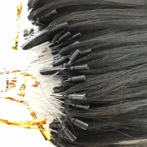 stock New Arrive Hot sell H6 feather hair extension stock virgin remy hair can be repeated human hair extension