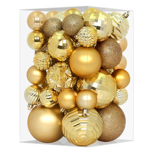TANG XI Palline Decorative per Albero di <span class=keywords><strong>Natale</strong></span>, Infrangibili, 47 Pezzi, Palline Decorative per <span class=keywords><strong>Buon</strong></span> <span class=keywords><strong>Natale</strong></span> - Product Image 4
