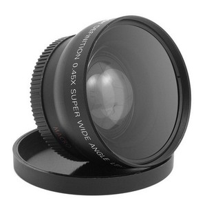 Winati 0,45X Weitwinkel- und Makroobjektiv mit 52mm Anschluss für Digitalkameras und Videokameras - Product Image 5