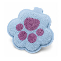 Poudre de polyuréthane hydrophile Cat Paw, texture ultra fine, utilisation sèche et humide, outil de nettoyage pratique
