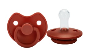 Bavoirs pour bébé en silicone rose vif personnalisés, sucettes pour bébé, sucettes en silicone pour <span class=keywords><strong>nouveau</strong></span>-né - Product Image 4