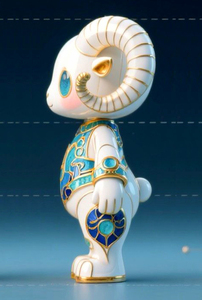 Sáng Tạo văn hóa phi vật thể cloisonne chòm sao trang trí Bạch Dương - Product Image 3