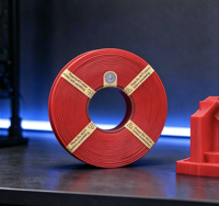 Filamento de Impresión 3D Original de Bambú ABS, Recarga de 1.75 mm, 1 kg, Resistente, Duradero, Resistente a Altas Temperaturas y Congelación, Reconocimiento Automático RFID
